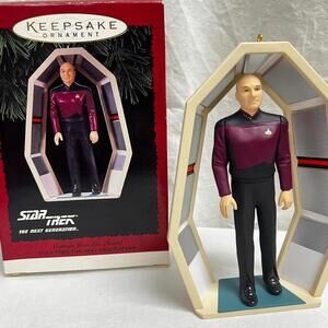 1995 Star Trek: The Next Generation Keepsake Ornament - Captain Jean-Luc Picard